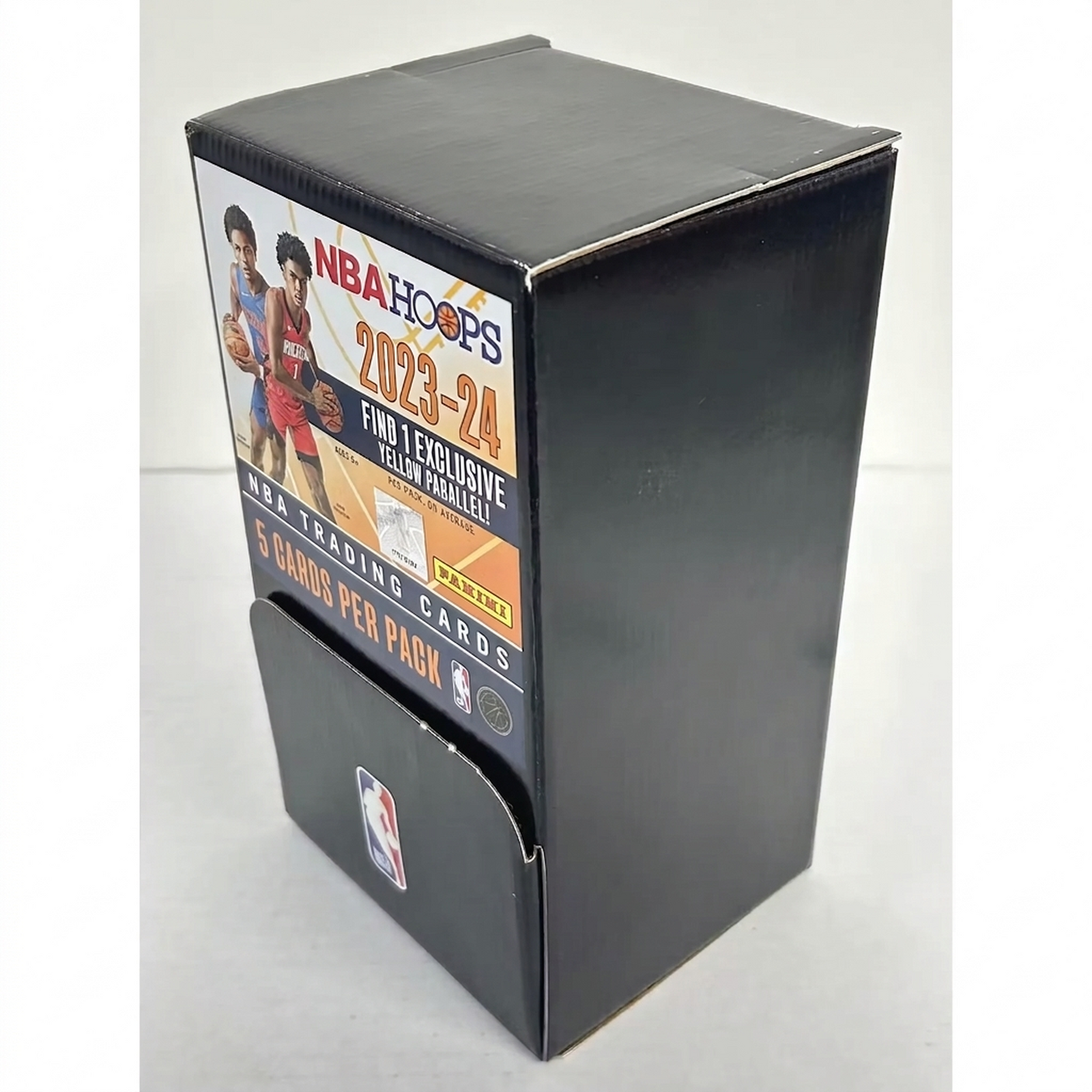 2023-24 Panini NBA Hoops 48-Pack Gravity Feed Box | Yellow Parallels (Ships Sealed Only)
