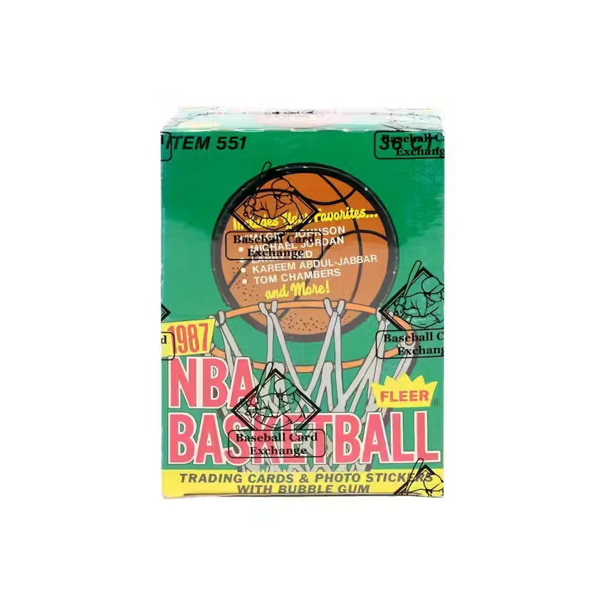1987-88 Fleer Basketball Wax Box | BBCE