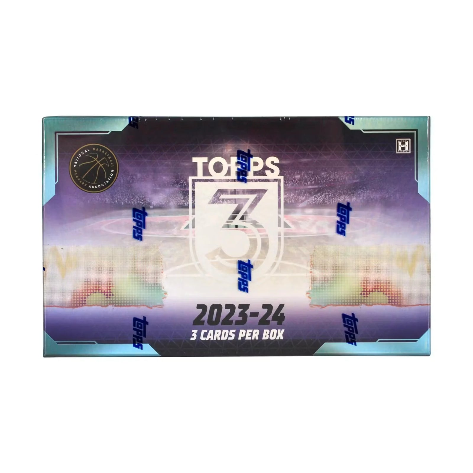 2023-24 Topps Three Basketball Hobby Box (Ships Sealed Only)