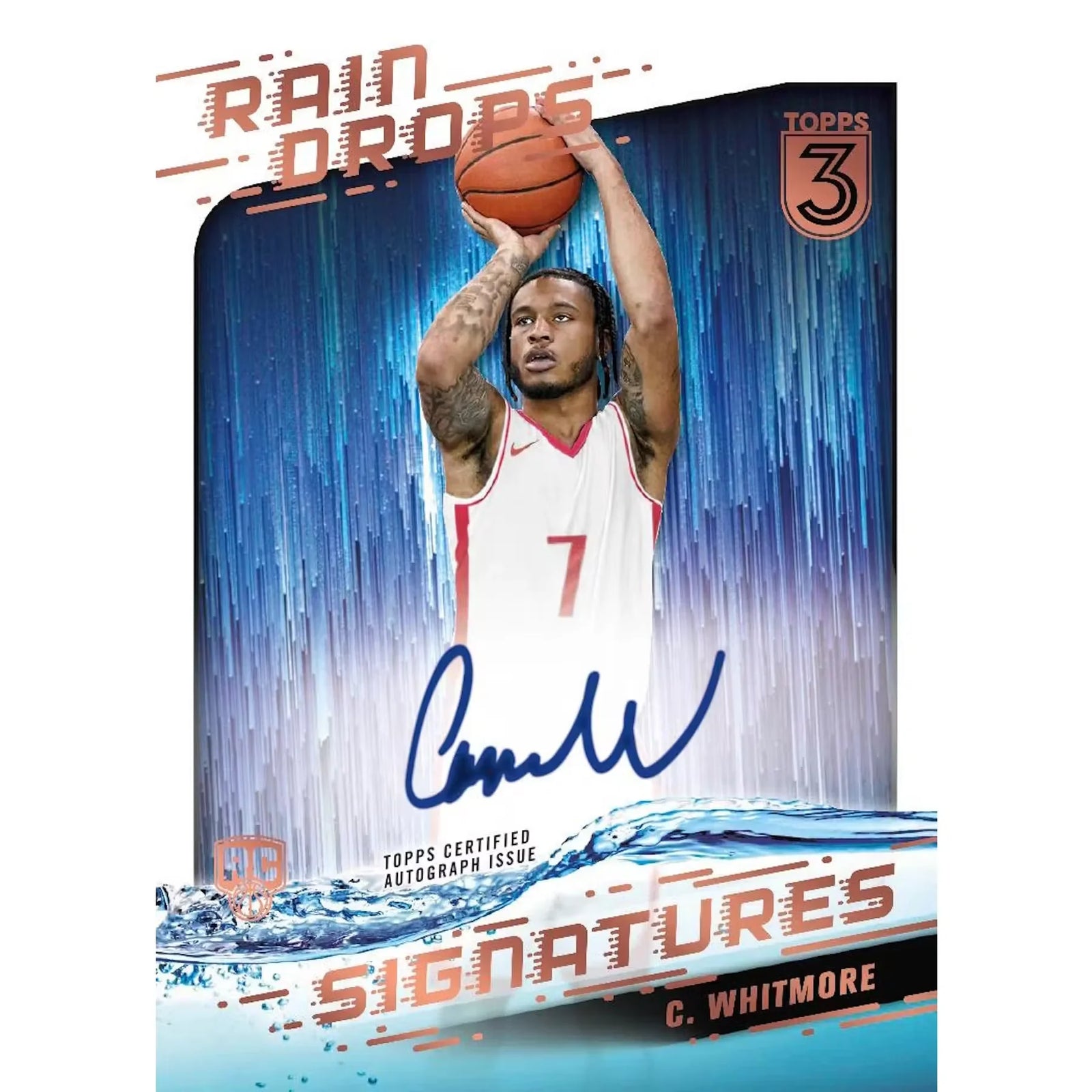 2023-24 Topps Three Basketball Hobby Box (Ships Sealed Only)