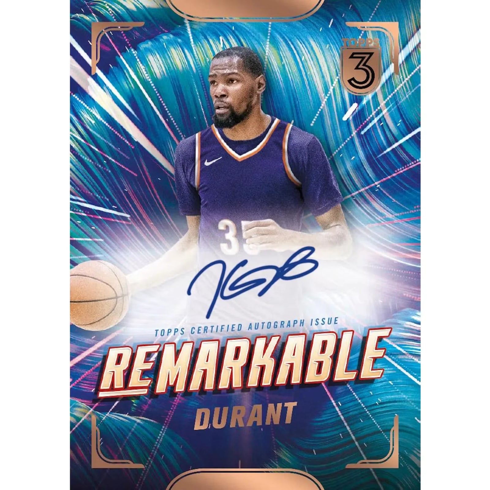 2023-24 Topps Three Basketball Hobby Box (Ships Sealed Only)
