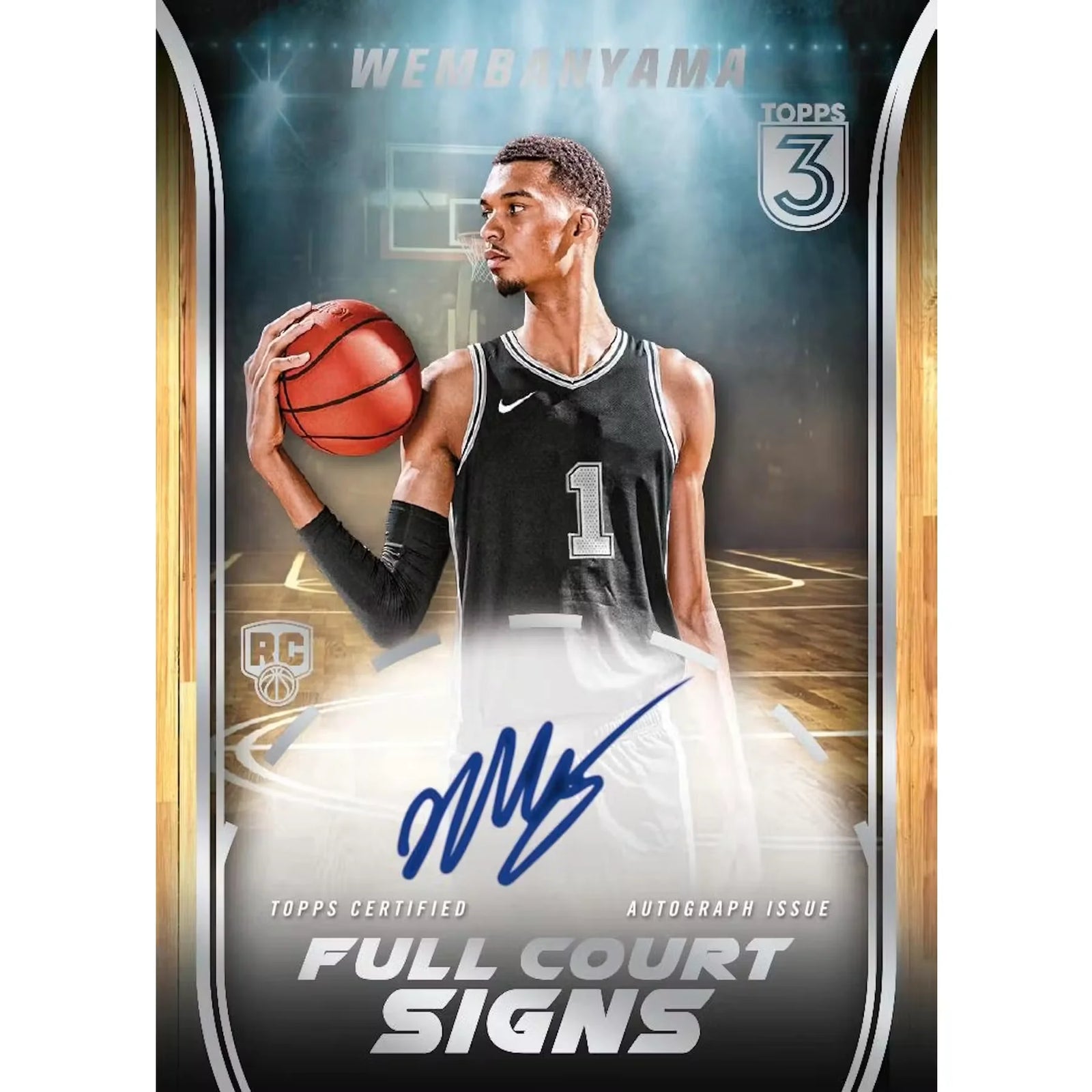 2023-24 Topps Three Basketball Hobby Box (Ships Sealed Only)