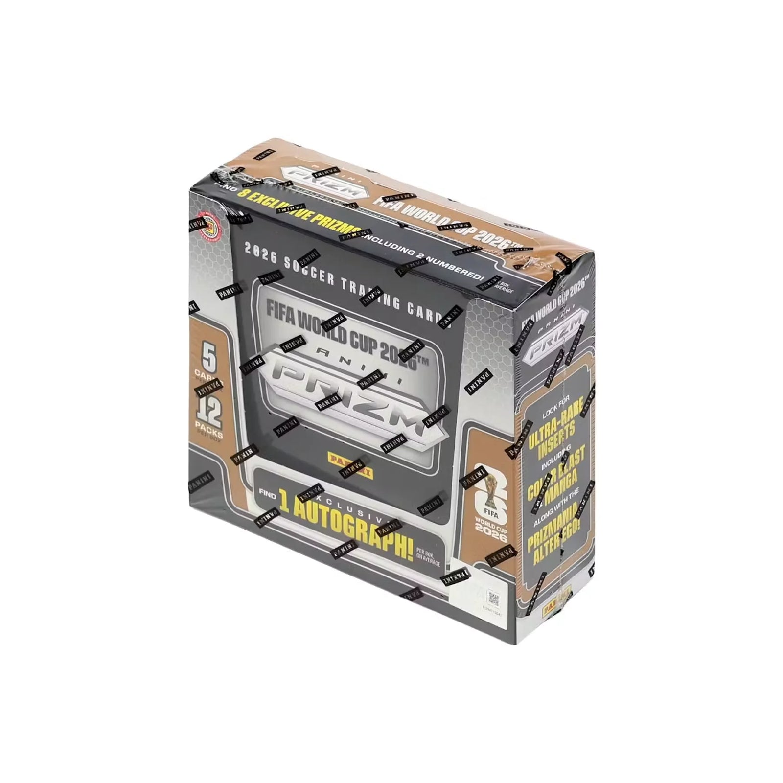 2026 Panini Prizm FIFA World Cup Soccer Hobby Box | International (Ships Sealed Only)
