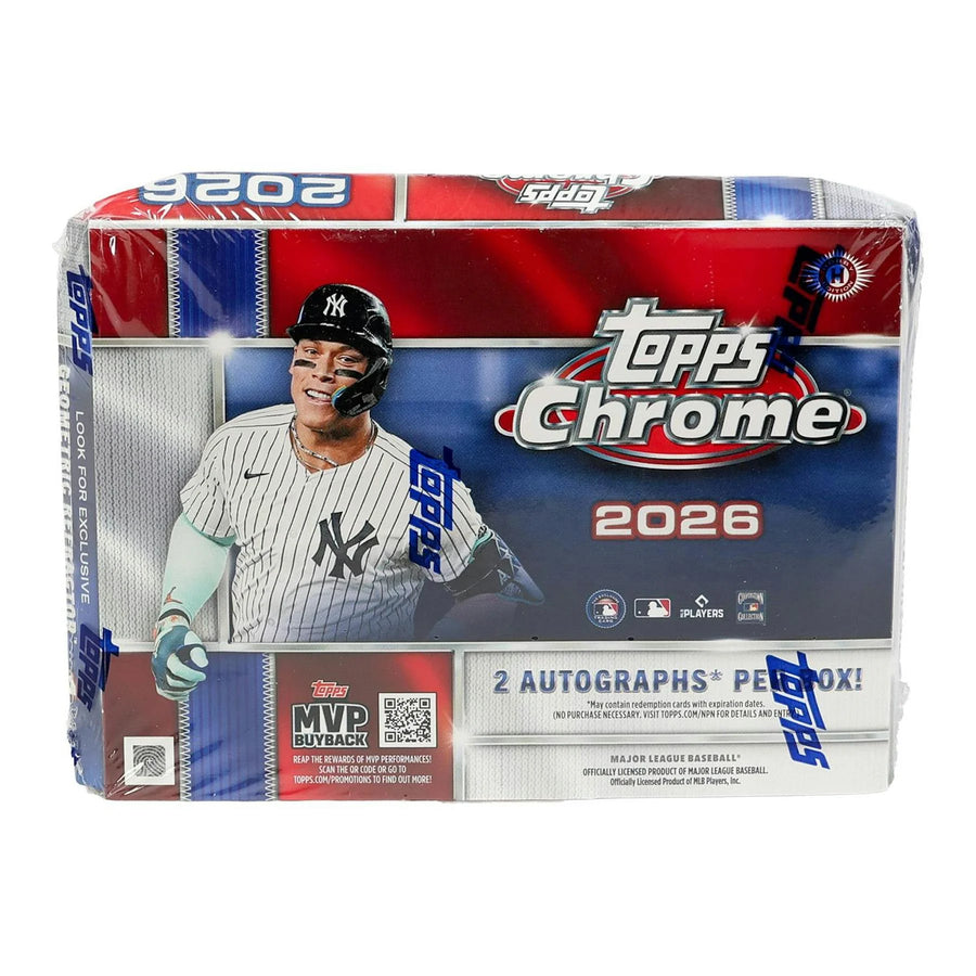 2026 Topps Chrome Baseball Delight Box | Slightly Damaged (Ships Sealed Only)