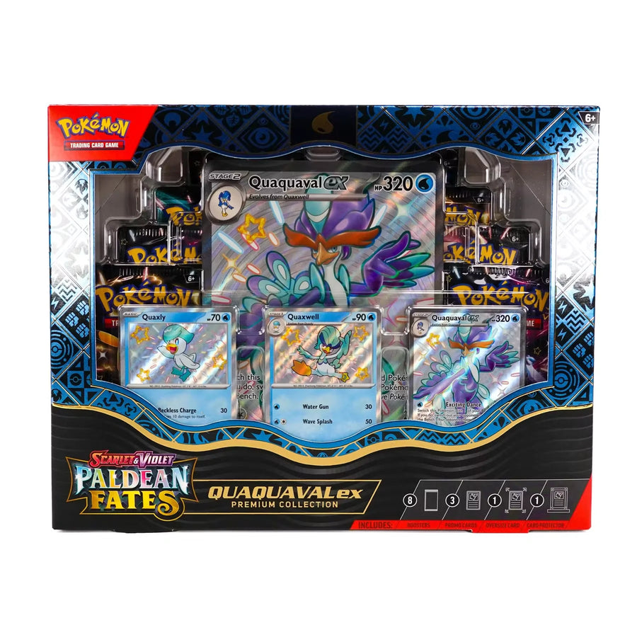 Pokemon Scarlet & Violet: Paldean Fates Premium Collection ex Box (Ships Sealed Only) - D2