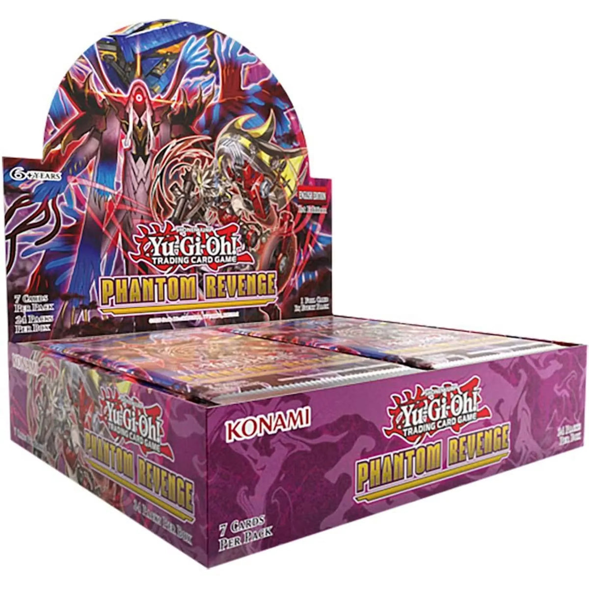 Yu-Gi-Oh Phantom Revenge Booster Box | Sealed TCG (Ships Sealed Only)