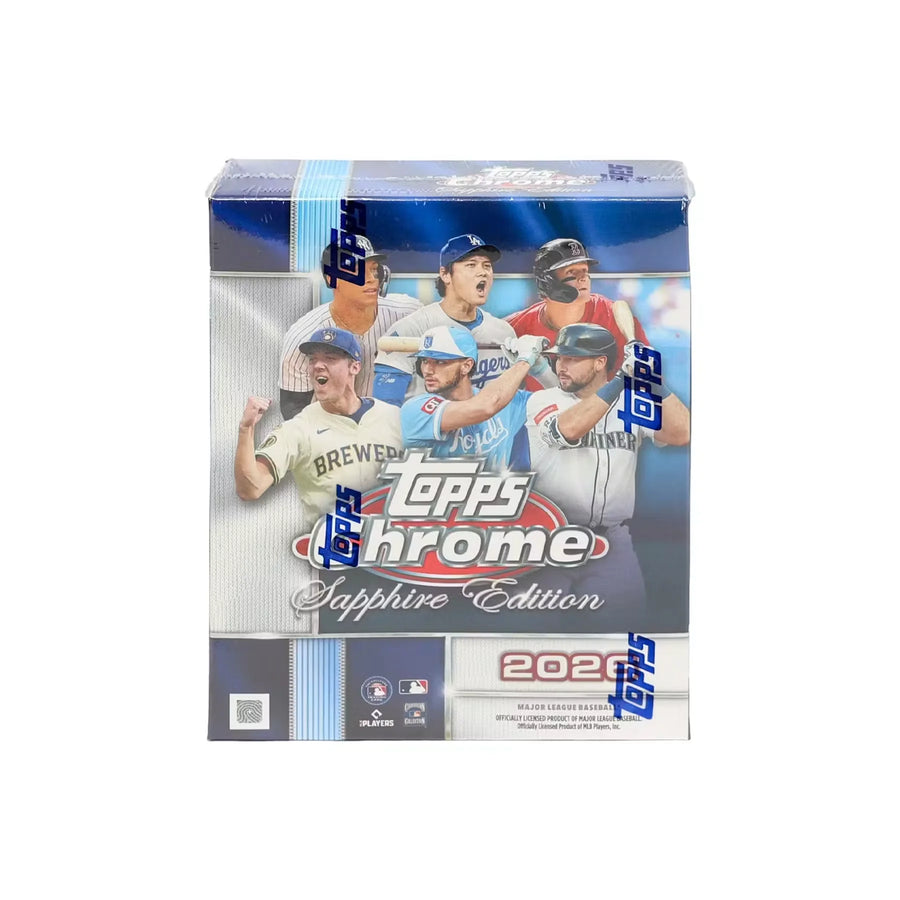 2026 Topps Chrome Baseball Sapphire Edition Box (Ships Sealed Only)