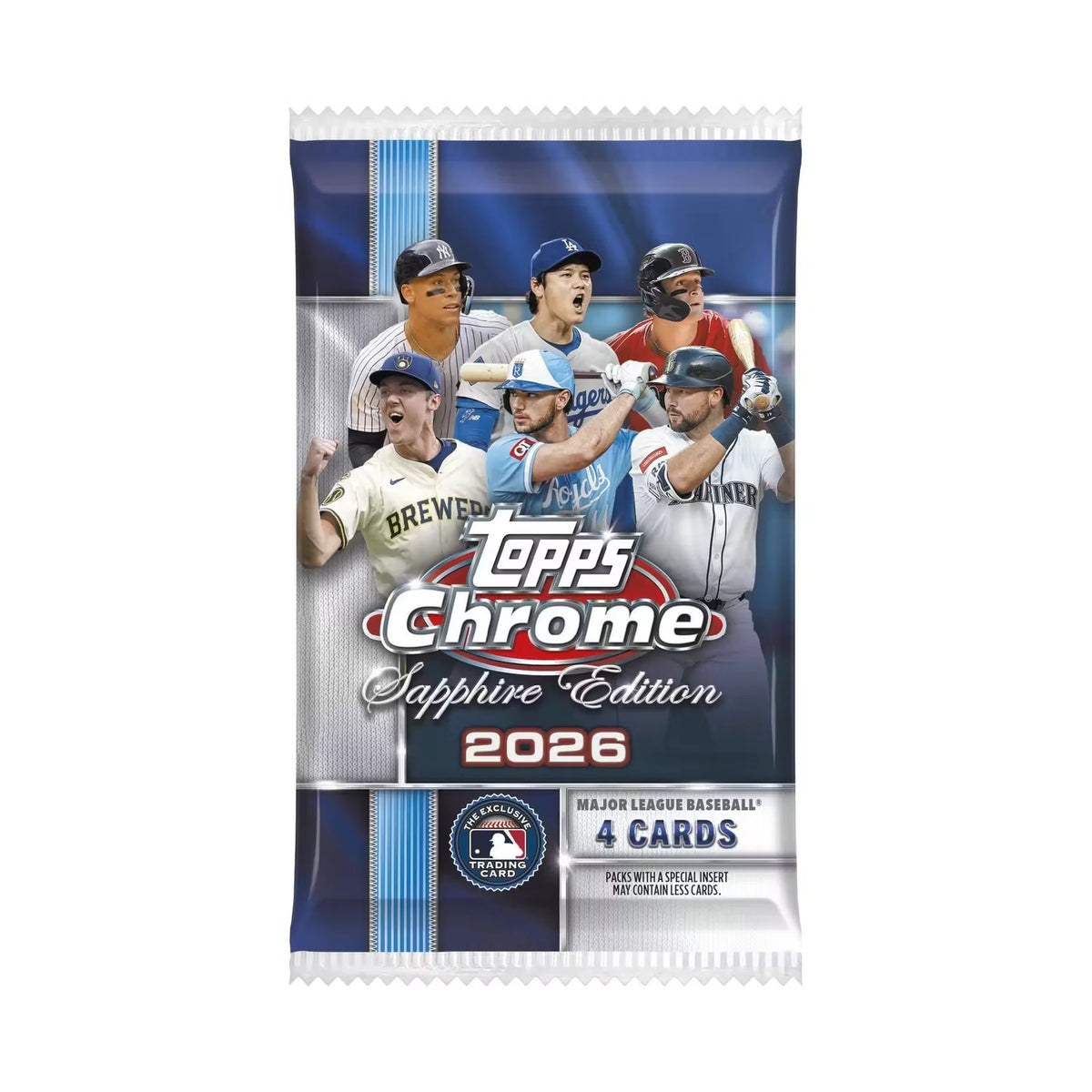 2026 Topps Chrome Baseball Sapphire Edition Box (Ships Sealed Only)