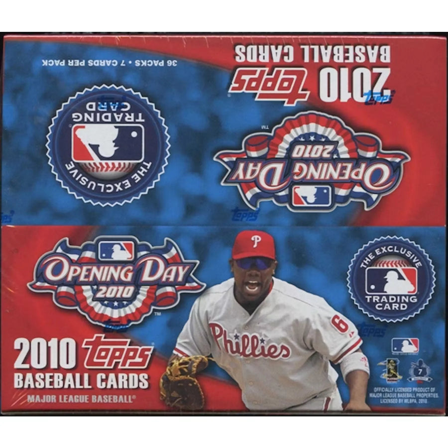2010 Topps Opening Day Baseball Hobby Box (Ships Sealed Only)