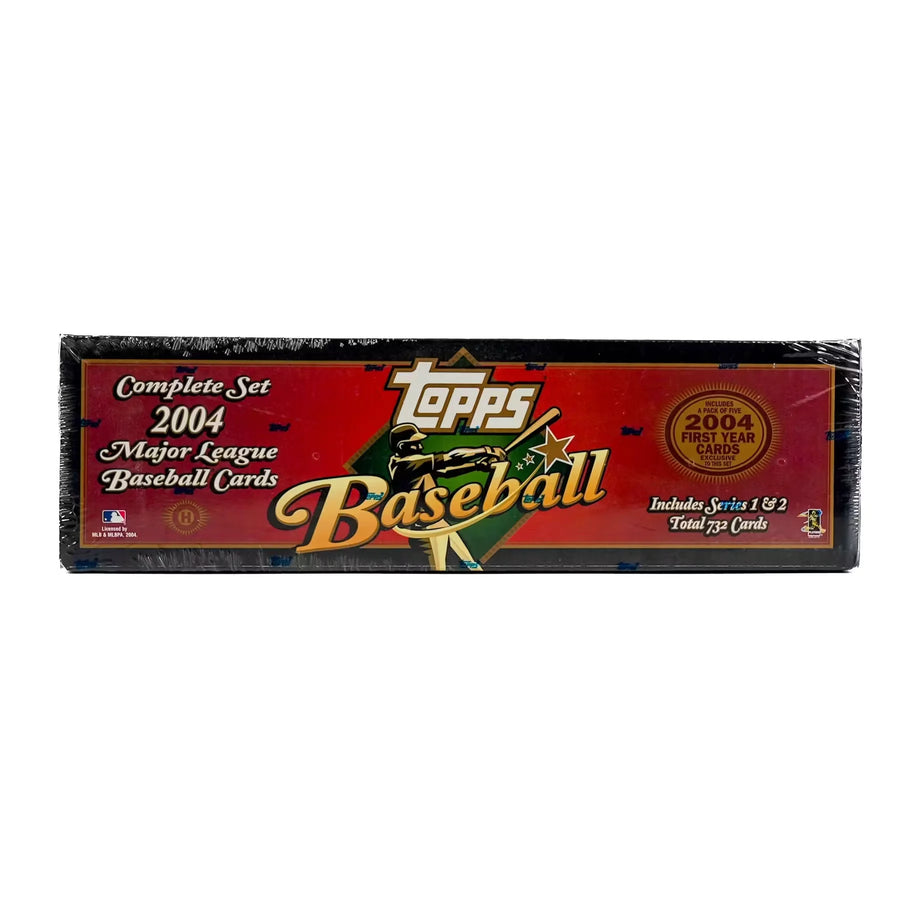 2004 Topps Baseball Hobby Factory Set (Box) (Brown) (Ships Sealed Only) - D2
