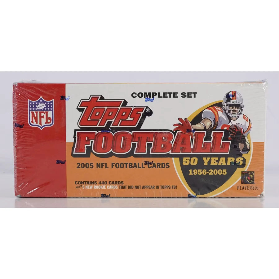 2005 Topps Football Hobby Factory Set | Aaron Rodgers Rookie (Ships Sealed Only)
