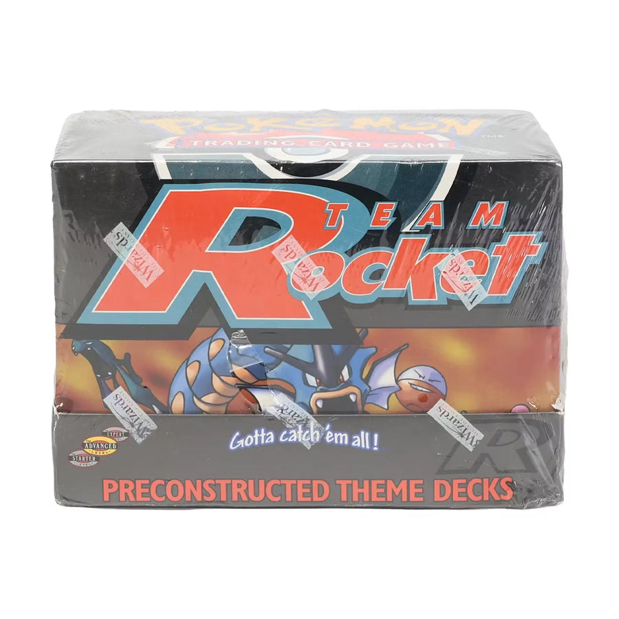 WOTC Pokemon Team Rocket Precon Theme Deck Box | Factory Sealed Brick of 8 (Ships Sealed Only)