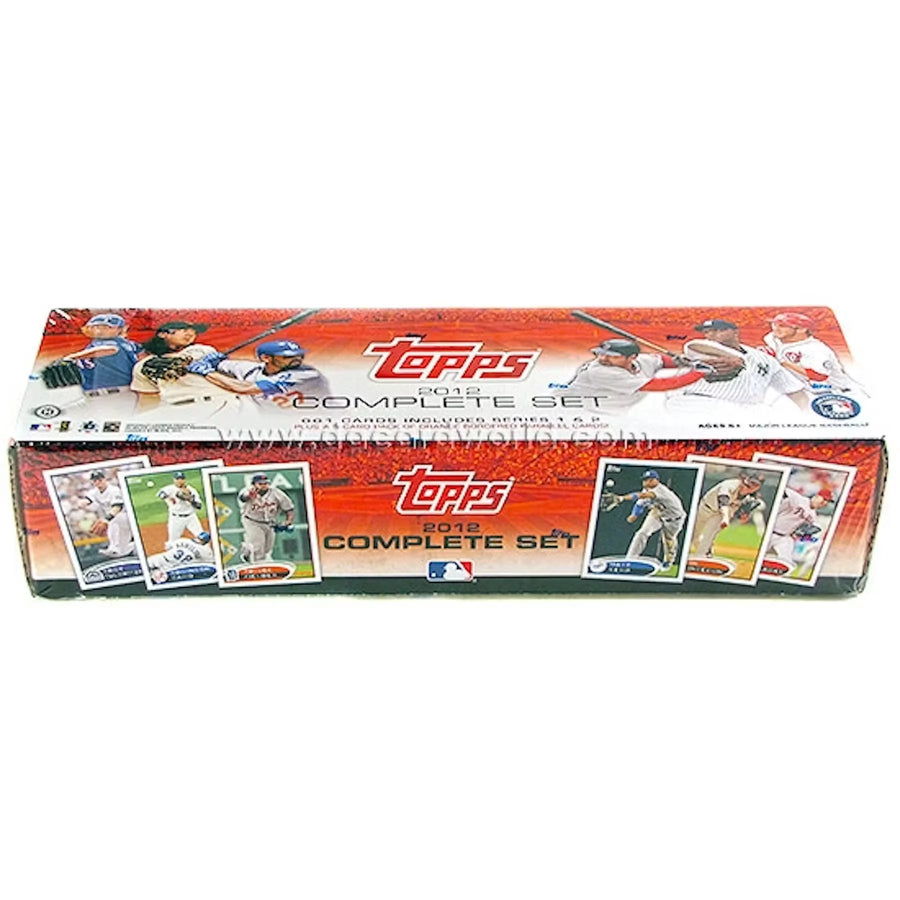 2012 Topps Baseball Factory Set Hobby Box | 661 Cards + Orange Parallels (Ships Sealed Only)