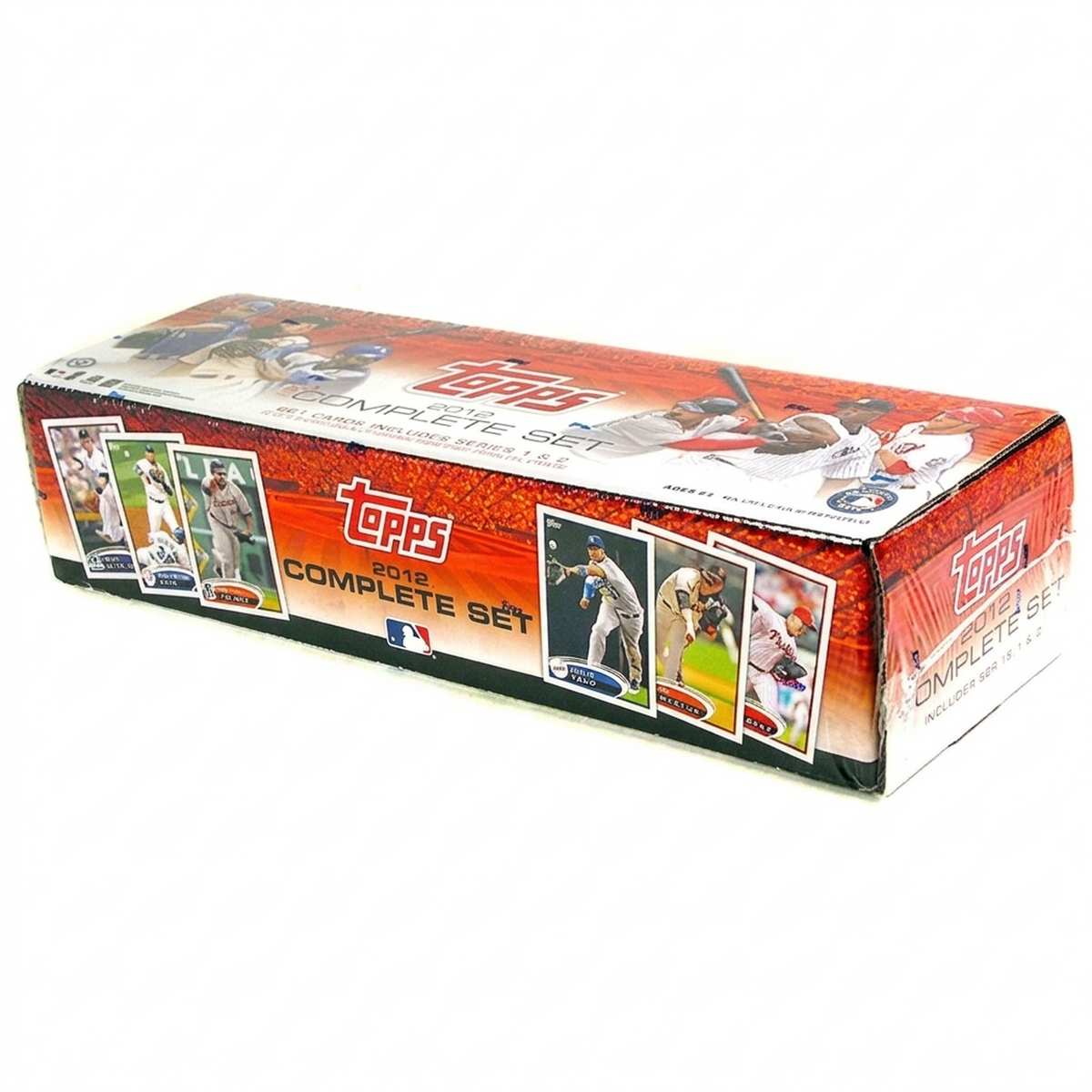 2012 Topps Baseball Factory Set Hobby Box | 661 Cards + Orange Parallels (Ships Sealed Only)