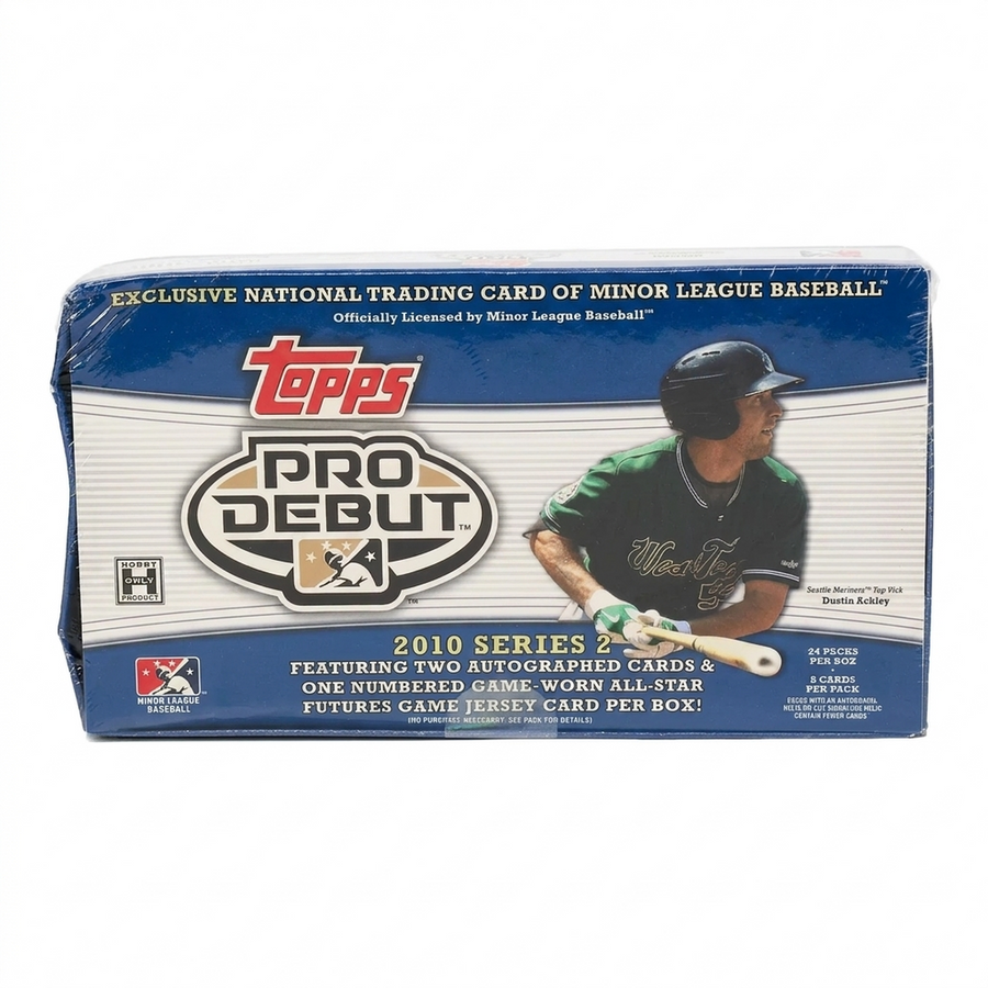2010 Topps Pro Debut Series 2 Baseball Hobby Box | Slightly Damaged (Ships Sealed Only)