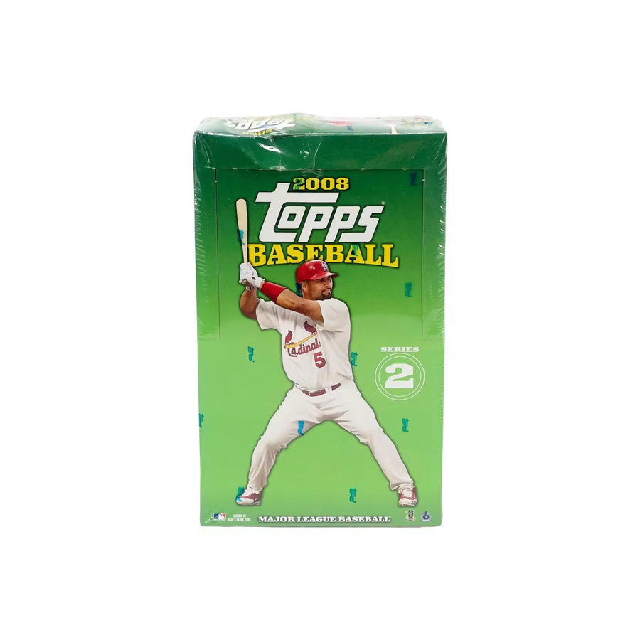 2008 Topps Series 2 Baseball 36-Pack Retail Box | Slightly Damaged (Ships Sealed Only)