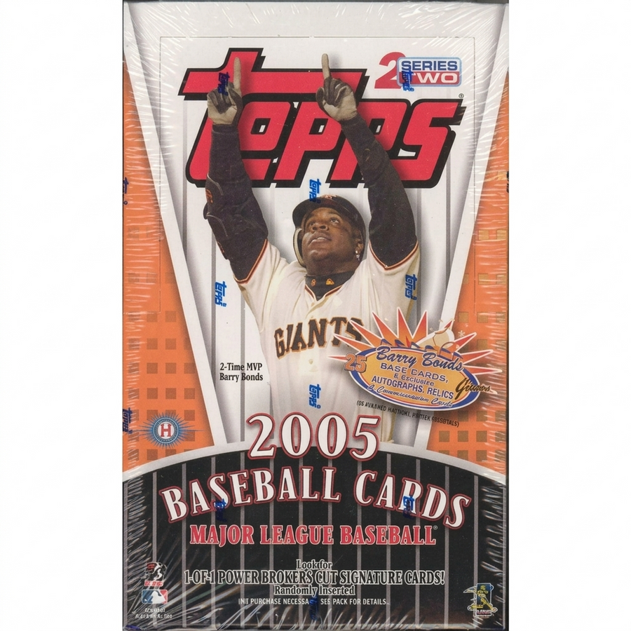 2005 Topps Series 2 Baseball Hobby Box (Ships Sealed Only)