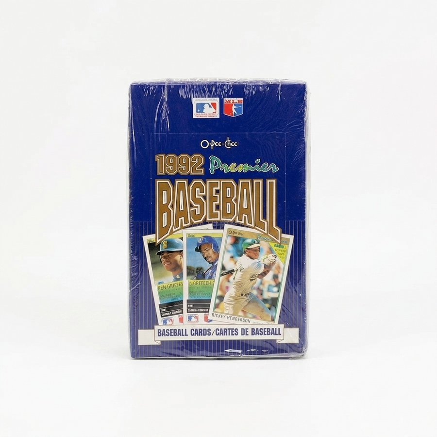1992 O-Pee-Chee Premier Baseball Wax Box