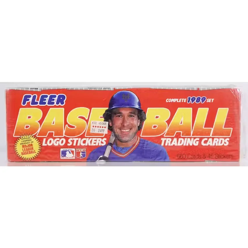 1989 Fleer Baseball Factory Set | Colorful Box
