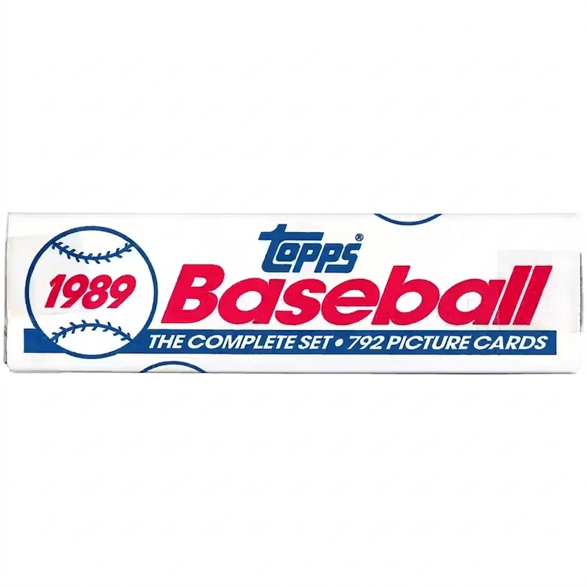 1989 Topps Baseball Factory Set | White Box (Ships Sealed Only)