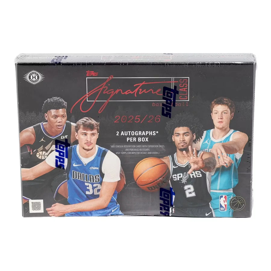 2025-26 Topps Signature Class Basketball Hobby Box | Slightly Damaged (Ships Sealed Only)