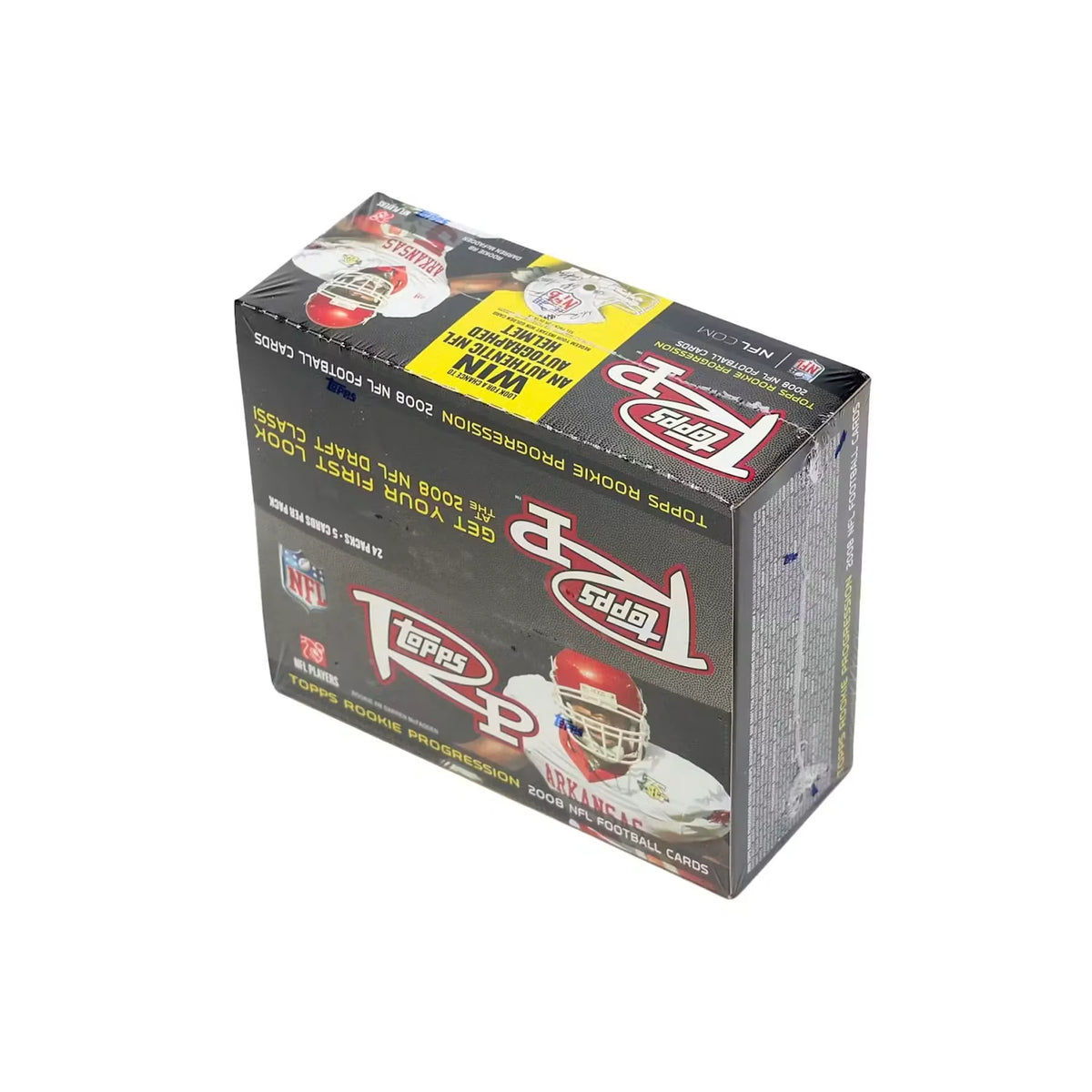 2008 Topps Rookie Progression Football 24-Pack Retail Box (Ships Sealed Only)