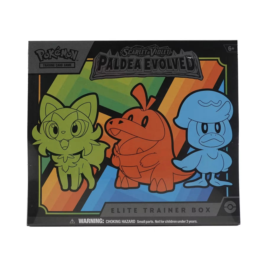Pokemon Scarlet & Violet: Paldea Evolved Elite Trainer Box (Ships Sealed Only) - D