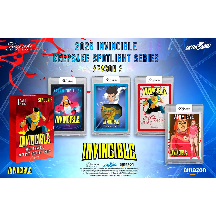 2026 Keepsake Invincible Season 2 Spotlight Series Hobby Box | Presell