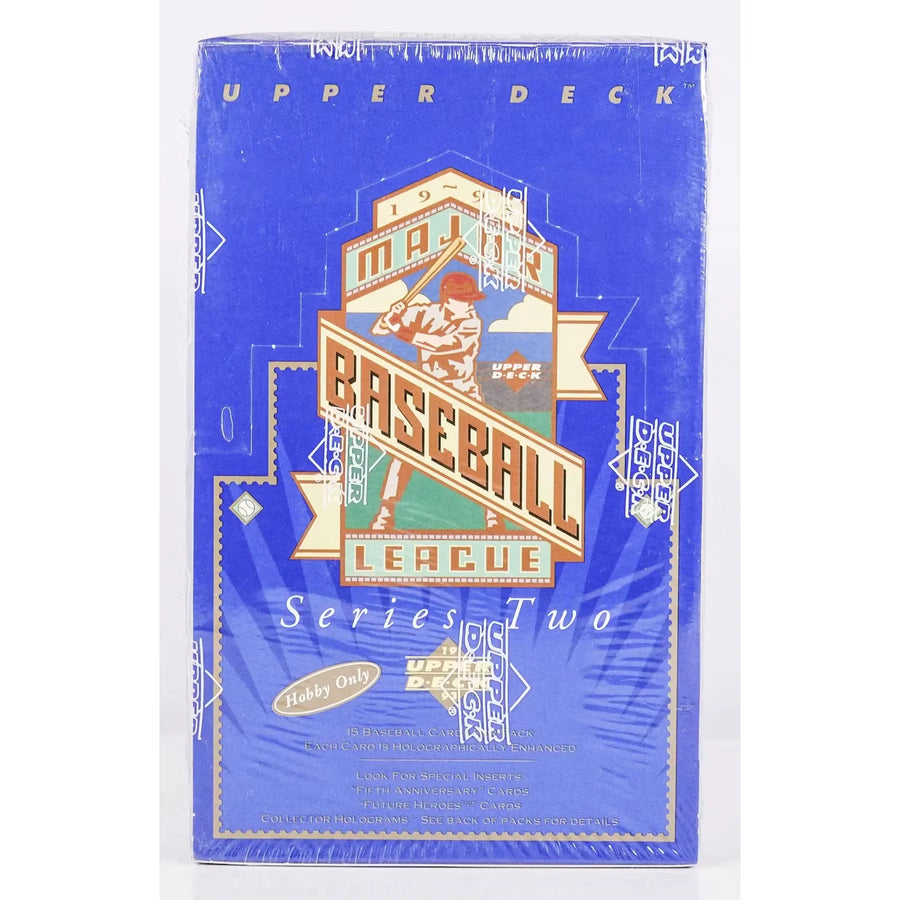 1993 Upper Deck Series 2 Baseball Hobby Box (Ships Sealed Only)