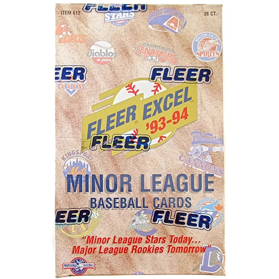 1993-94 Fleer Excel Minor League Baseball Hobby Box