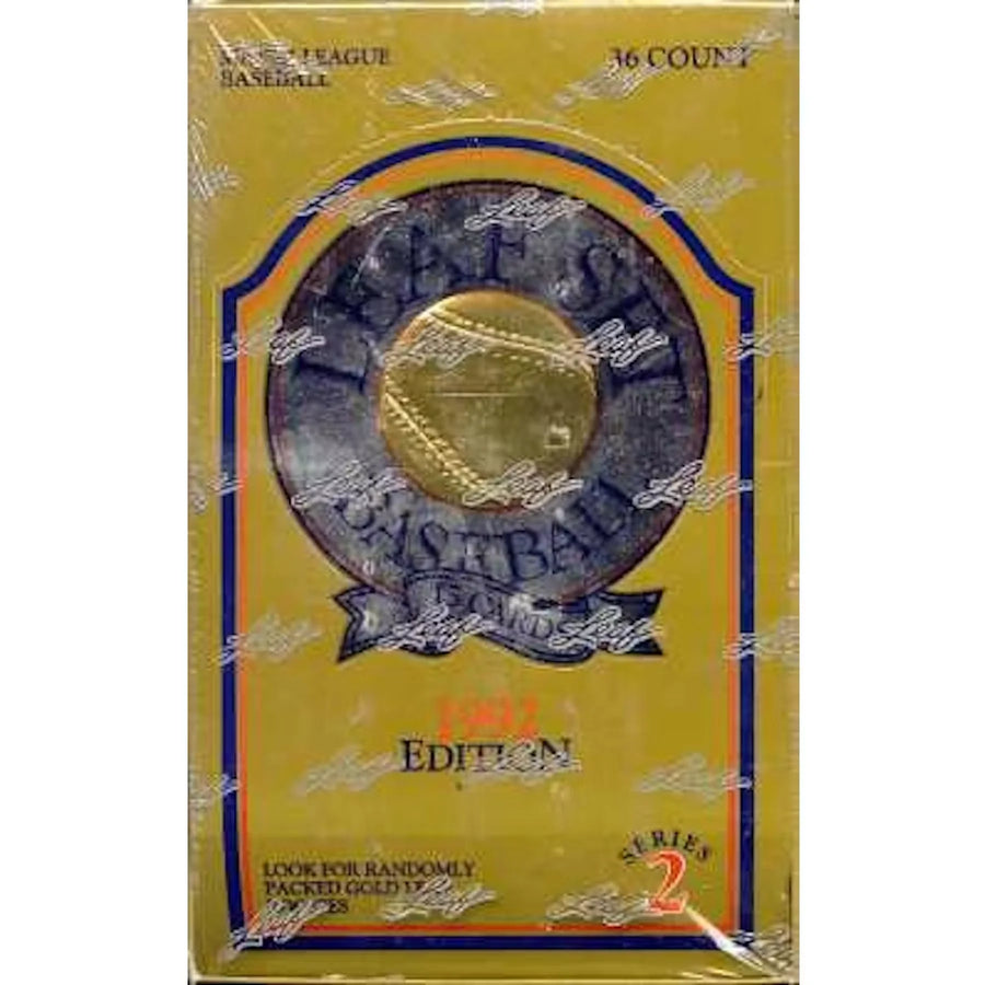 1992 Leaf Series 2 Baseball Wax Box (Ships Sealed Only)