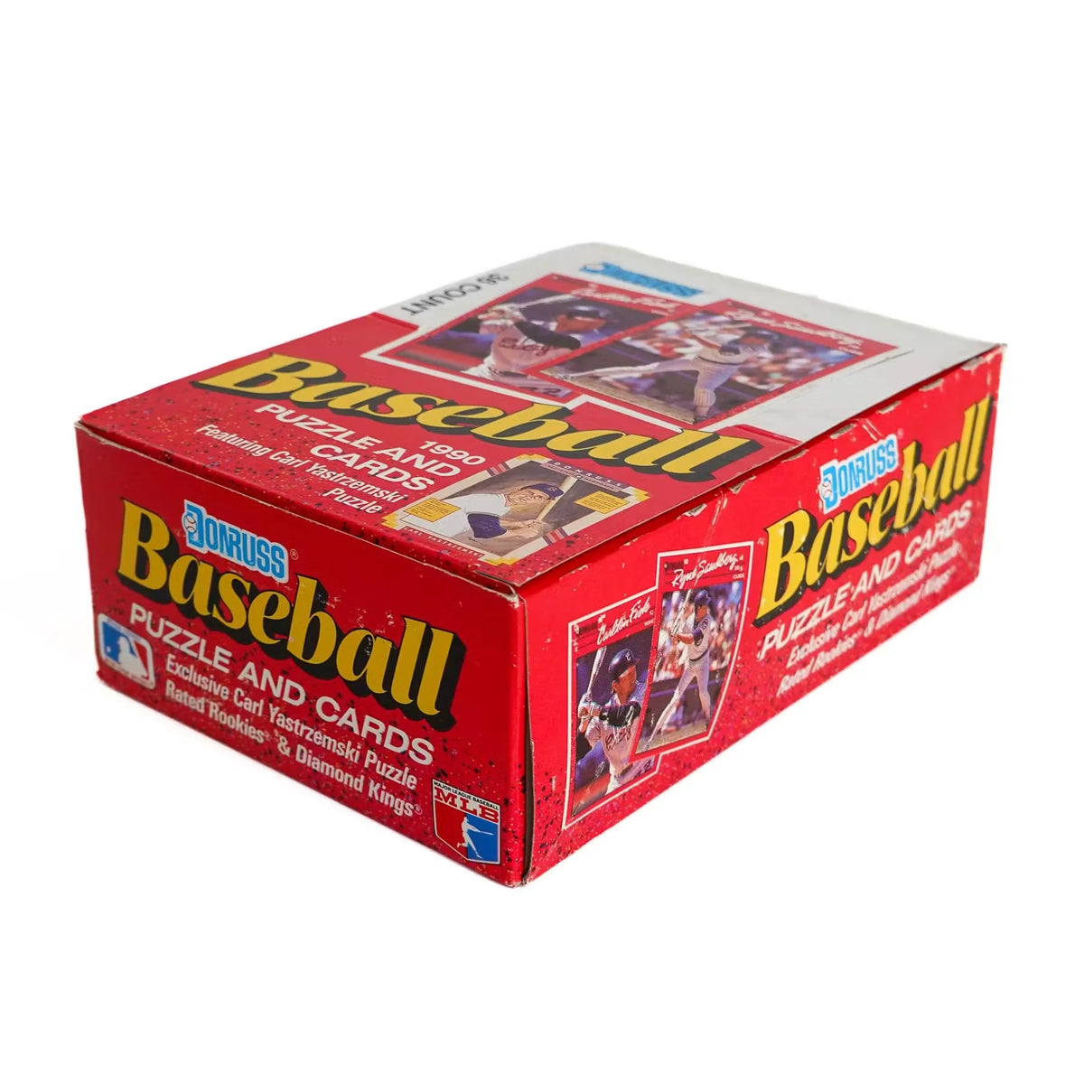 1990 Donruss Baseball Wax Box | 36 Packs, 16 Cards Each (Ships Sealed Only)