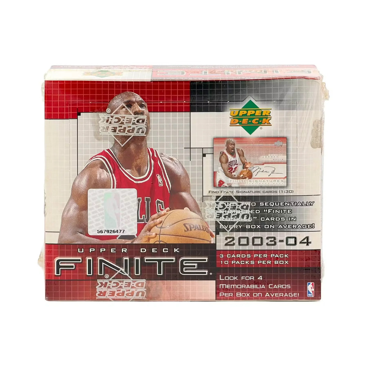 2003-04 Upper Deck Finite Basketball Hobby Box (Ships Sealed Only)