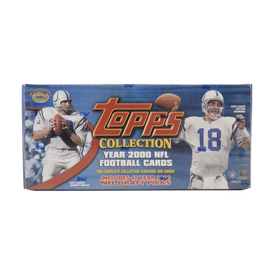 2000 Topps Football Factory Set | 400 Cards with Short Prints (Ships Sealed Only)