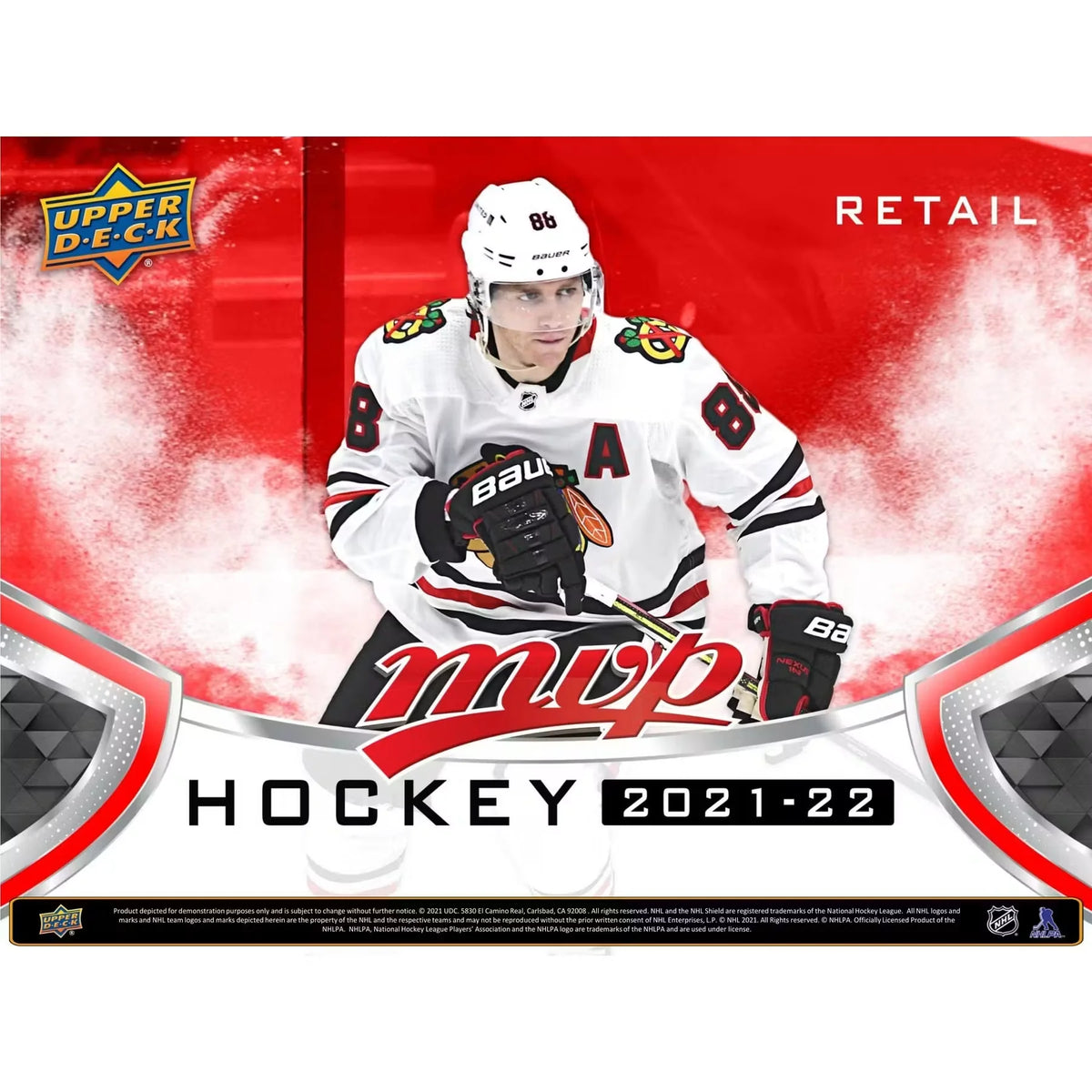 2021-22 Upper Deck MVP Hockey Blaster Box (Ships Sealed Only)