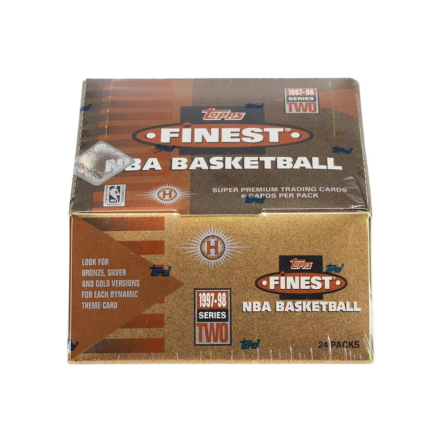 1997-98 Topps Finest Series 2 Basketball Hobby Box (Ships Sealed Only)