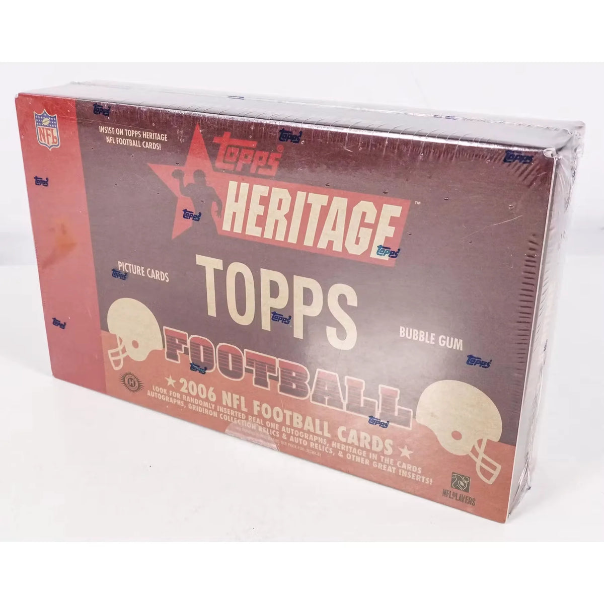 2006 Topps Heritage Football Hobby Box (Ships Sealed Only)