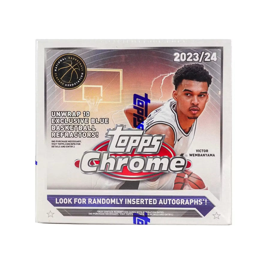 2023-24 Topps Chrome Basketball Monster Box (Ships Sealed Only)