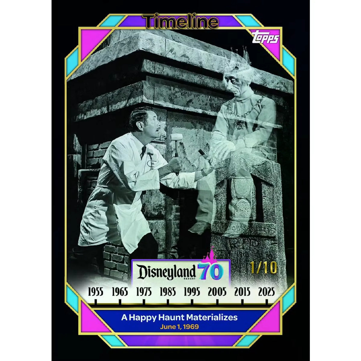 2025 Topps Disneyland 70th Anniversary Blaster Box (Ships Sealed Only)