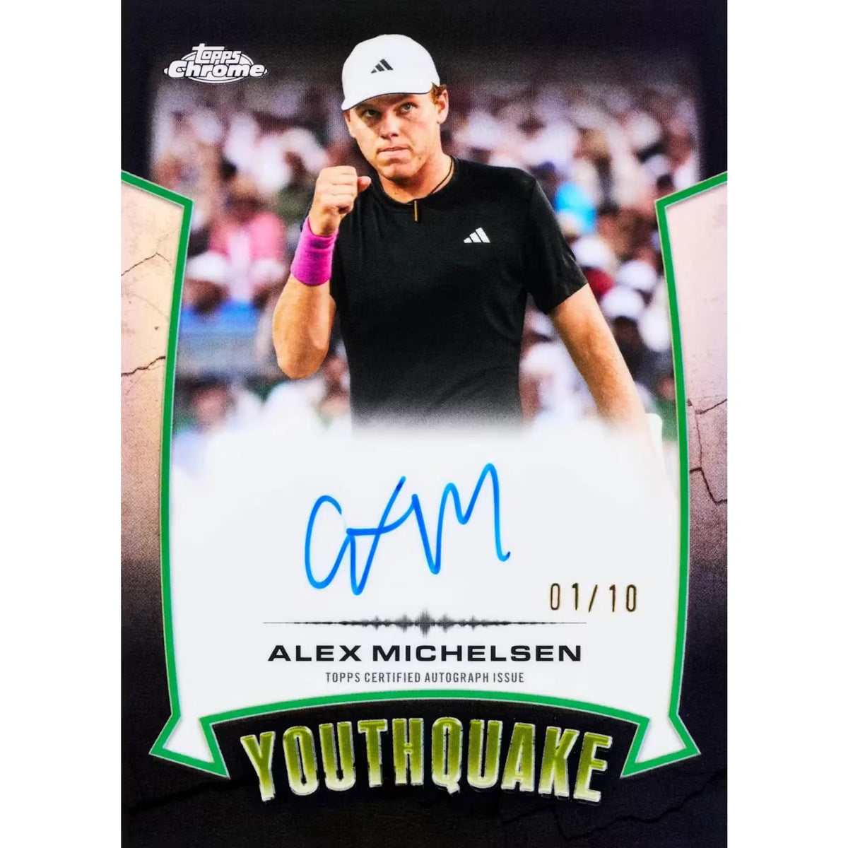 2026 Topps Chrome Tennis Hobby Box | 12 Packs, 2 Autographs (Ships Sealed Only)