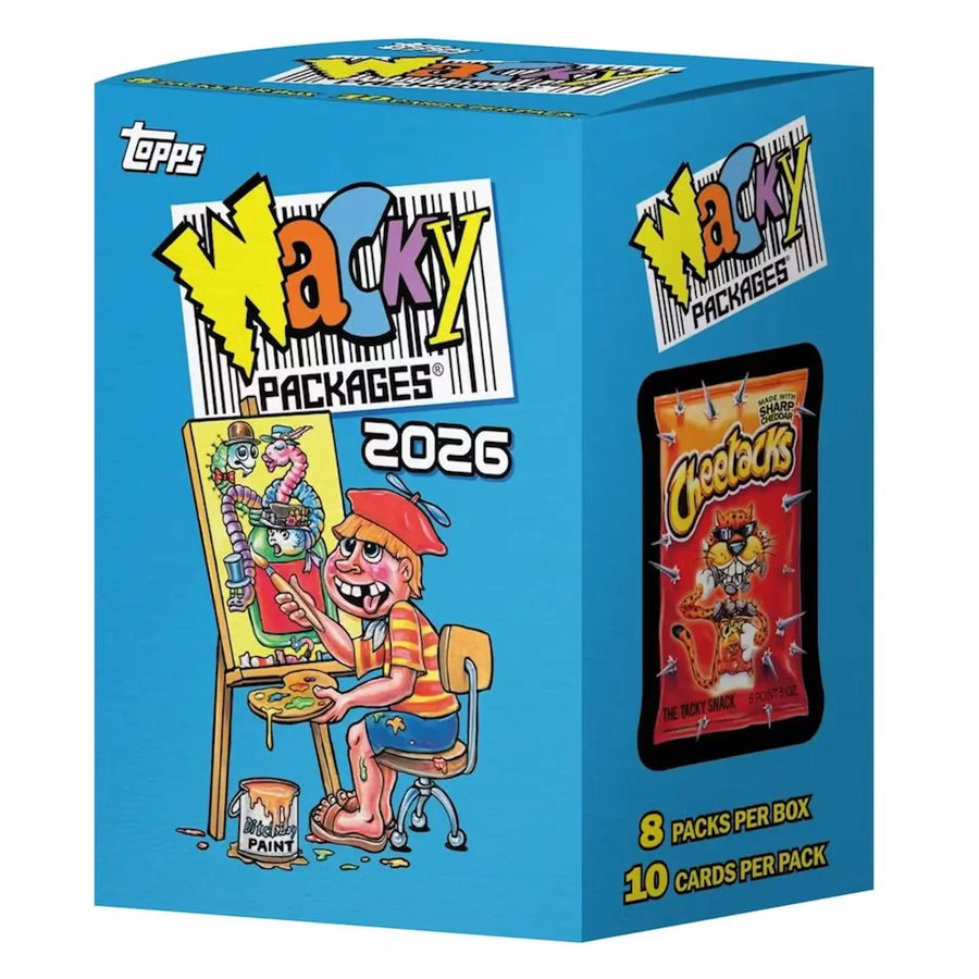 2026 Topps Wacky Packages All New Series Blaster Box (Ships Sealed Only)