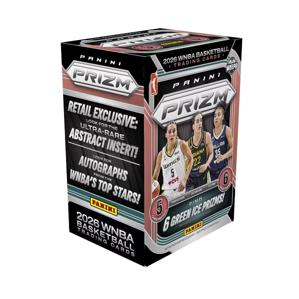2026 Panini Prizm WNBA Basketball Blaster Hobby Box (Presell) (Ships Sealed Only)