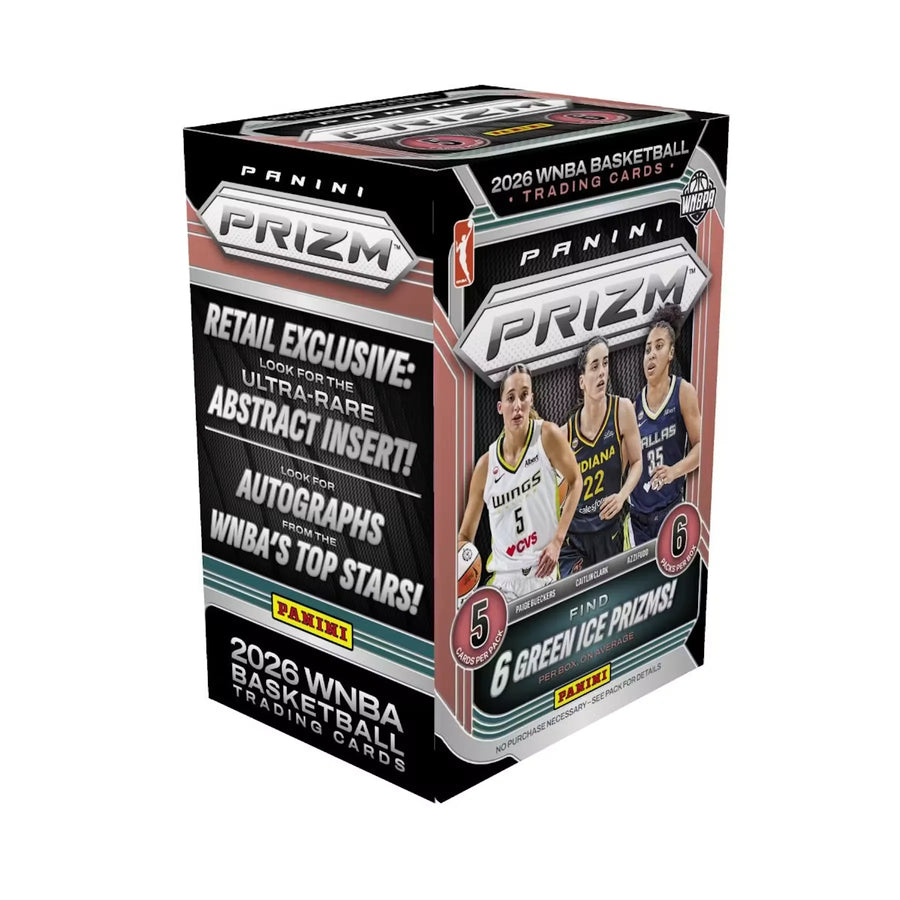 2026 Panini Prizm WNBA Basketball Blaster Hobby Box (Presell) (Ships Sealed Only)