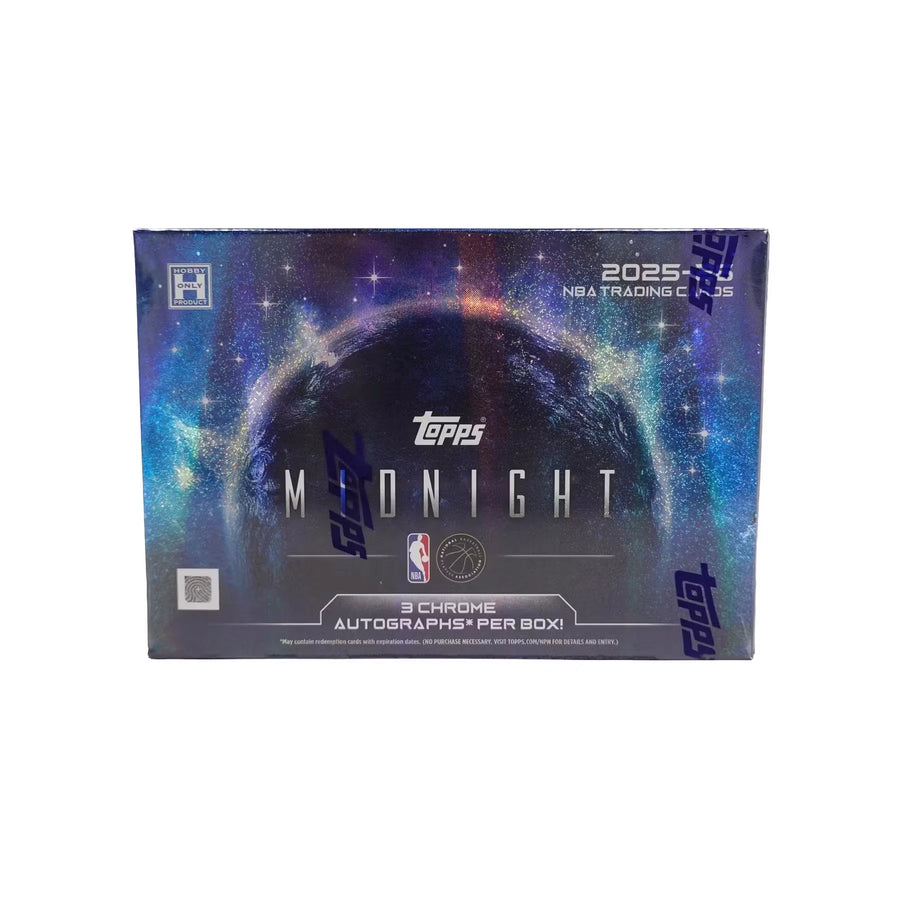 2025-26 Topps Midnight Basketball Hobby Box (Ships Sealed Only) - D