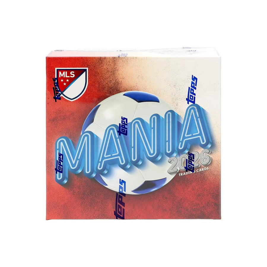 2026 Topps MLS Chrome Mania Box | 4 Encased Autographs Per Box (Ships Sealed Only)