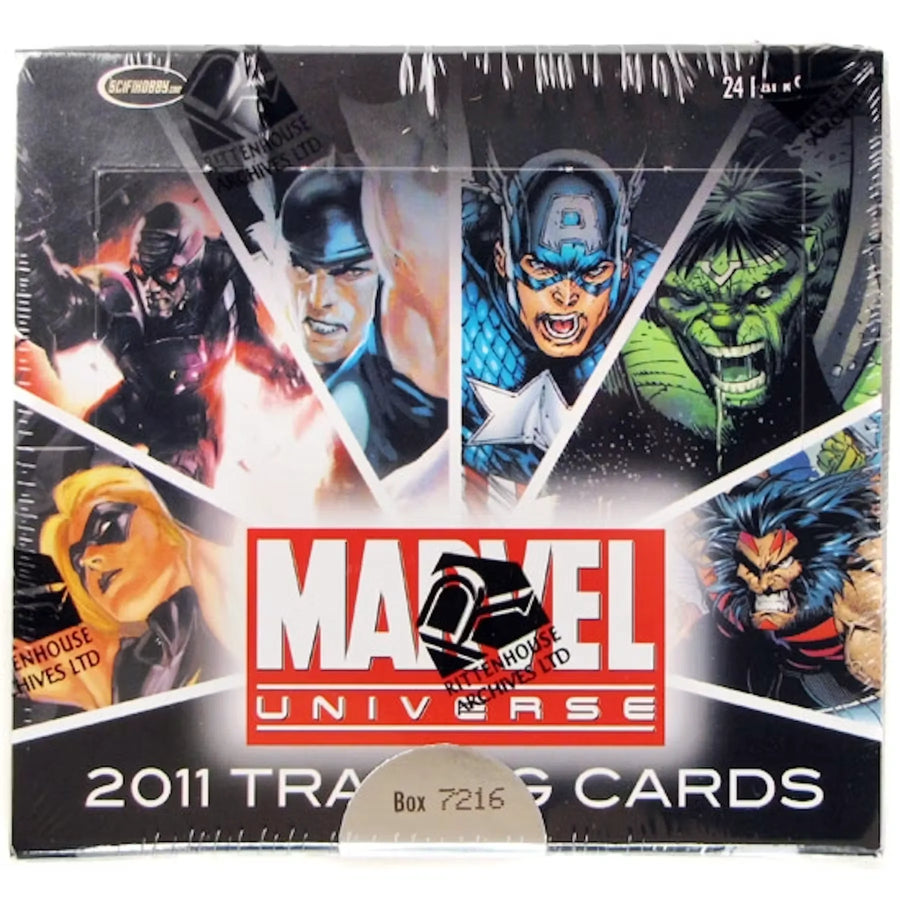 2011 Rittenhouse Marvel Universe Trading Cards Box (Ships Sealed Only) | P4218713