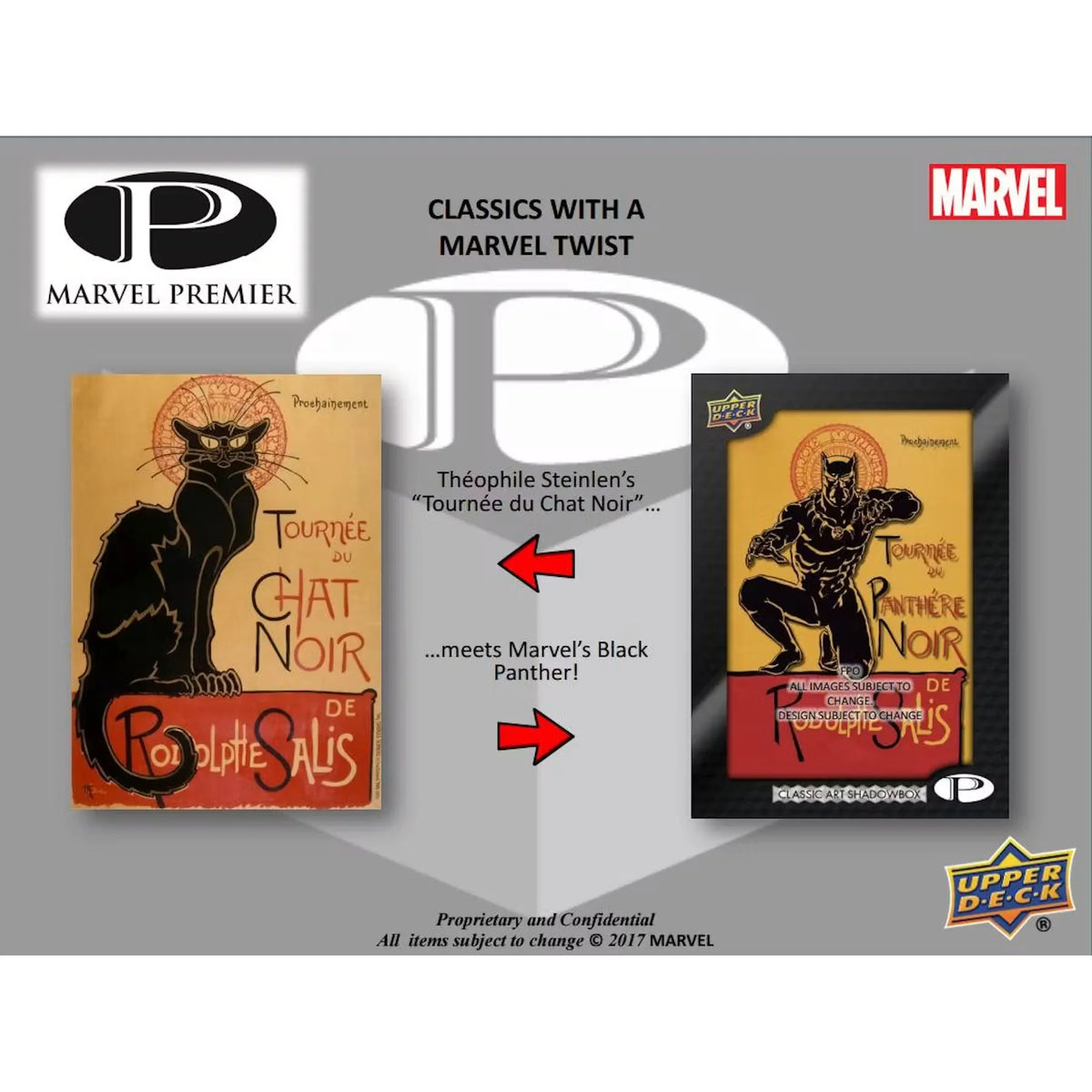 2017 Upper Deck Marvel Premier Trading Cards Box (Ships Sealed Only) | P4218717