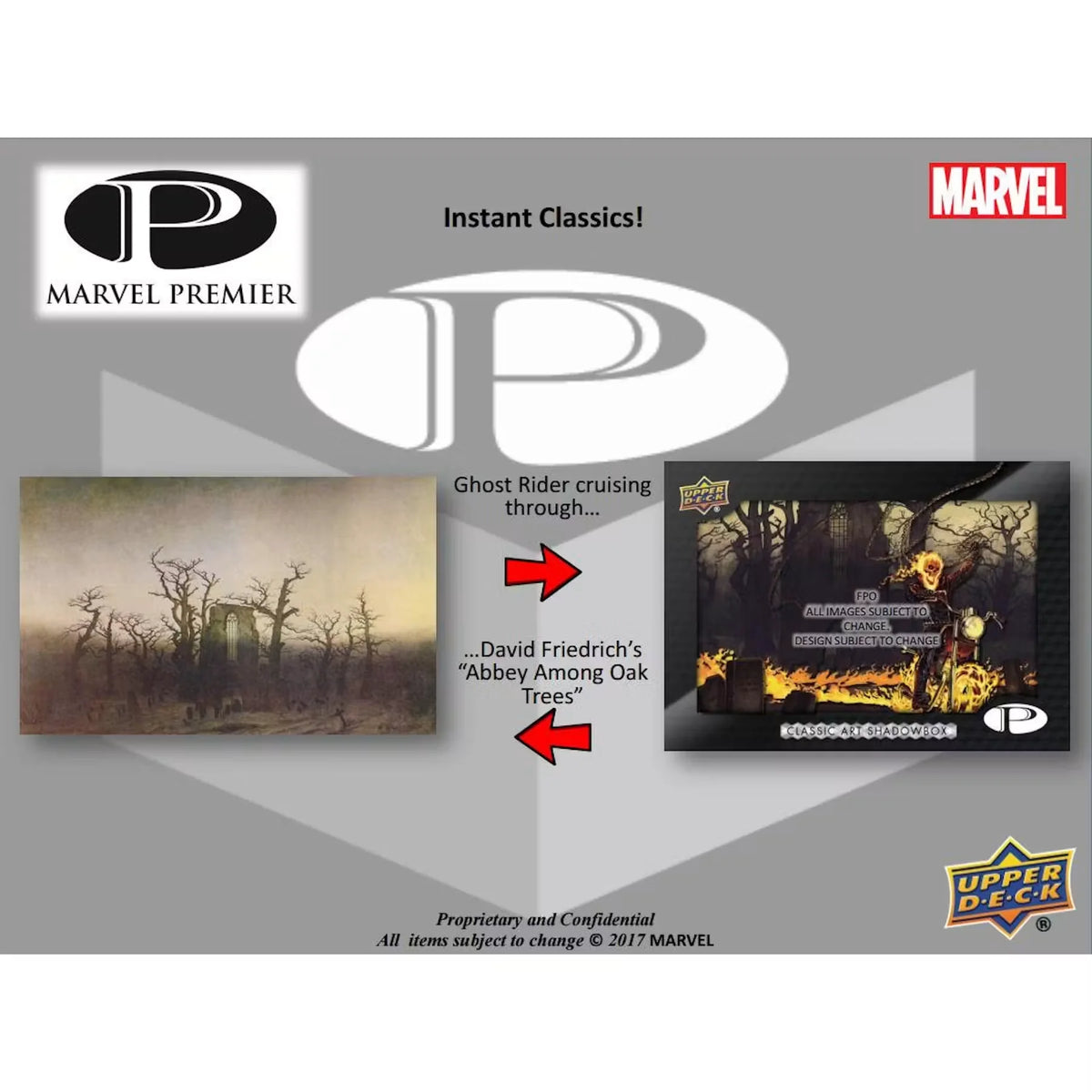 2017 Upper Deck Marvel Premier Trading Cards Box (Ships Sealed Only) | P4218717