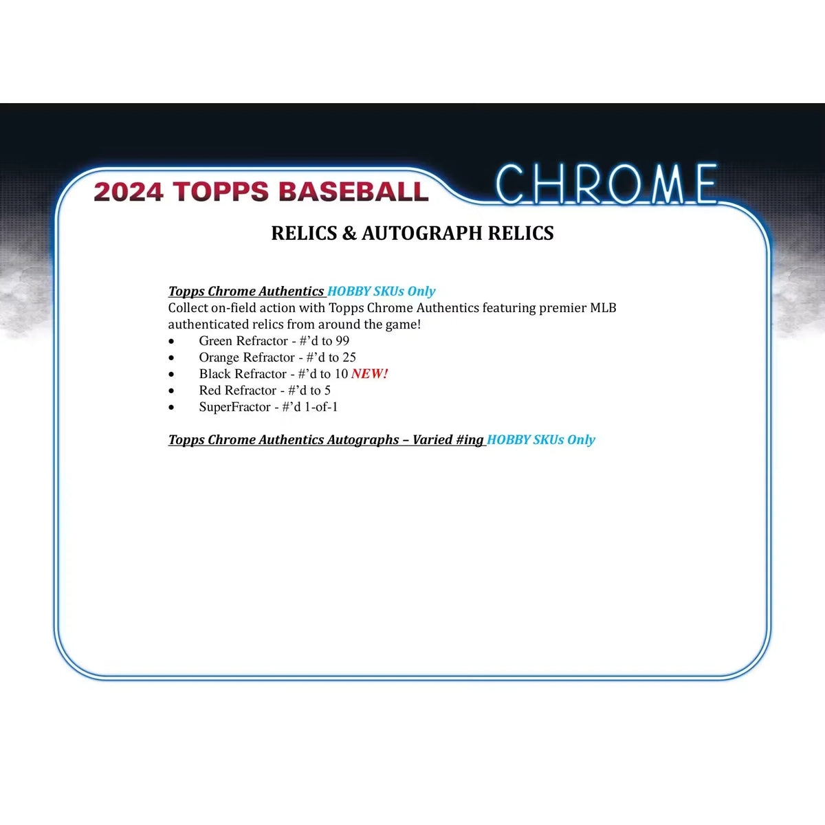 2024 Topps Chrome Baseball Breaker Delight Box | Two Autographs | P4298301