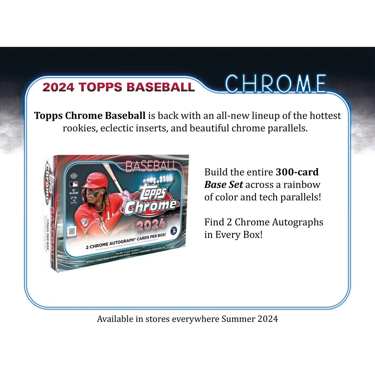 2024 Topps Chrome Baseball Breaker Delight Box | Two Autographs | P4298301